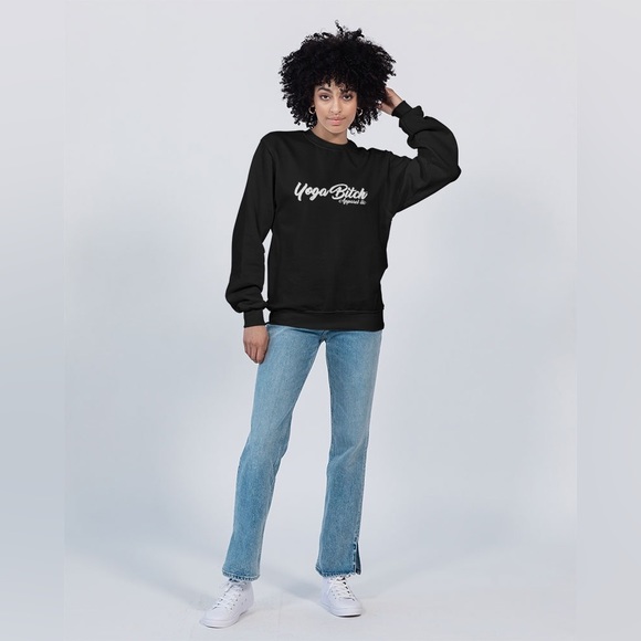 Yoga Bitch x Champion Crewneck Sweatshirt Unisex Relaxed Fit NWT - Picture 3 of 10